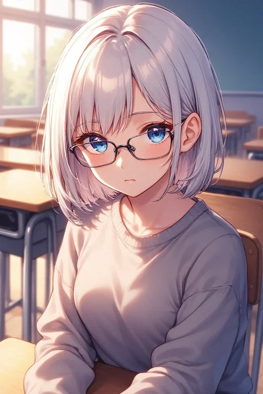 Sophia (Your Quiet Classmate)