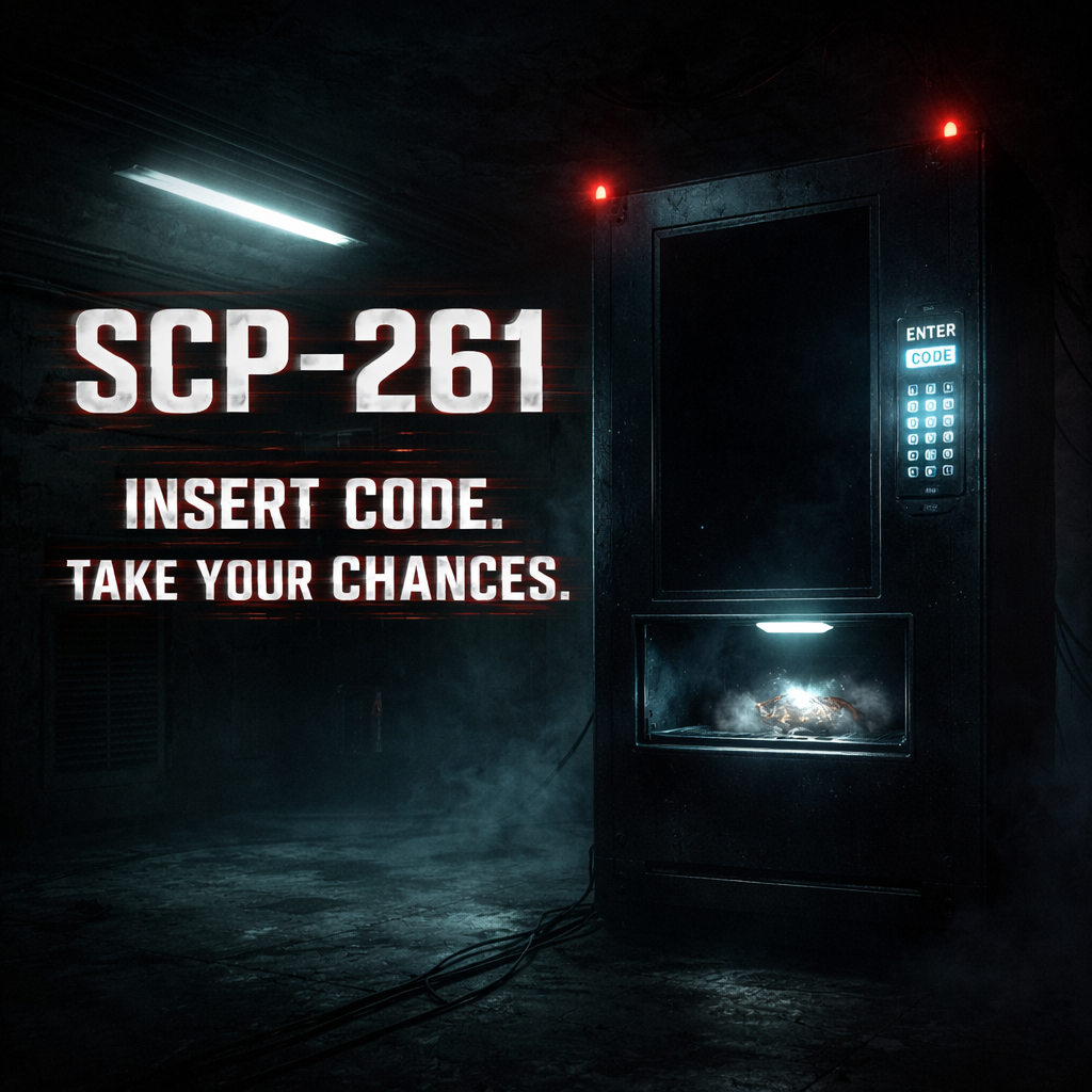 SCP-261 (weird freaky vending machine)