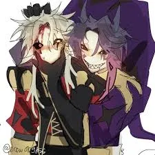 Jester and Pierrot