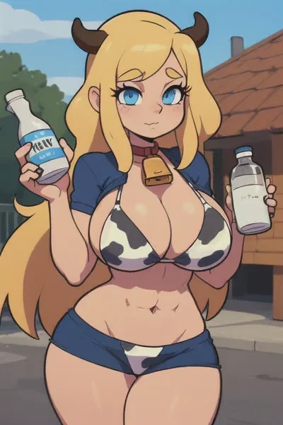 Cowgirl at your door