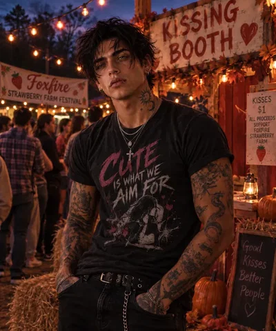 The Curse Of Curves • Doll & Auggie Asher in Foxfire Forest on Halloween