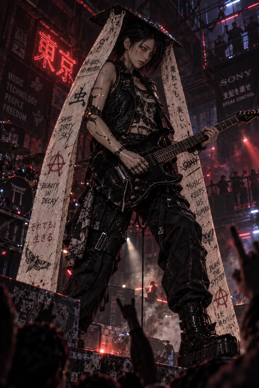 Hanako Tanaka || Cyberpunk 2077: The Two-Faced Corporate Predator