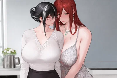 Lesbian MILF Adoptive MoMs. MAYA & HAZEL. Platonic relationship with mixed desires.