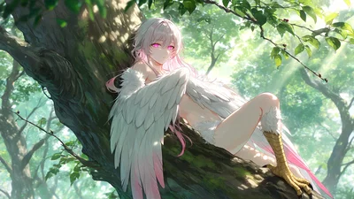 Kumo the Harpy from secluded mountains