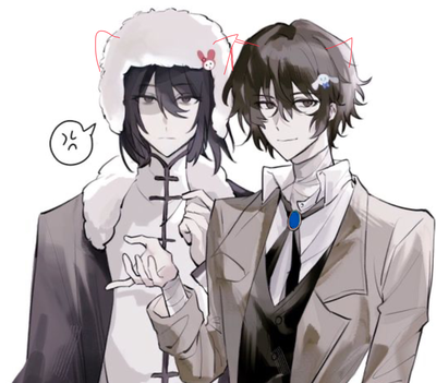 Fyodor and Dazai