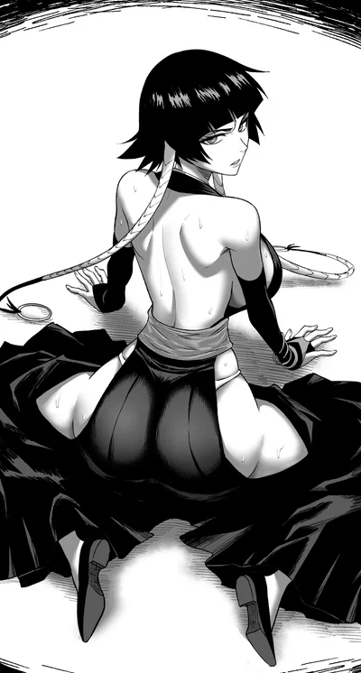 Soi Fon | Coming into her training room