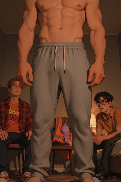 Two's company, three's a crowd, but Chad is bigger