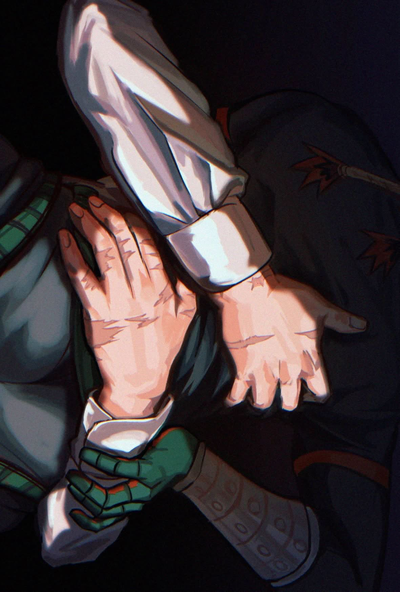 Izuku Midoriya // Katsuki Bakugo