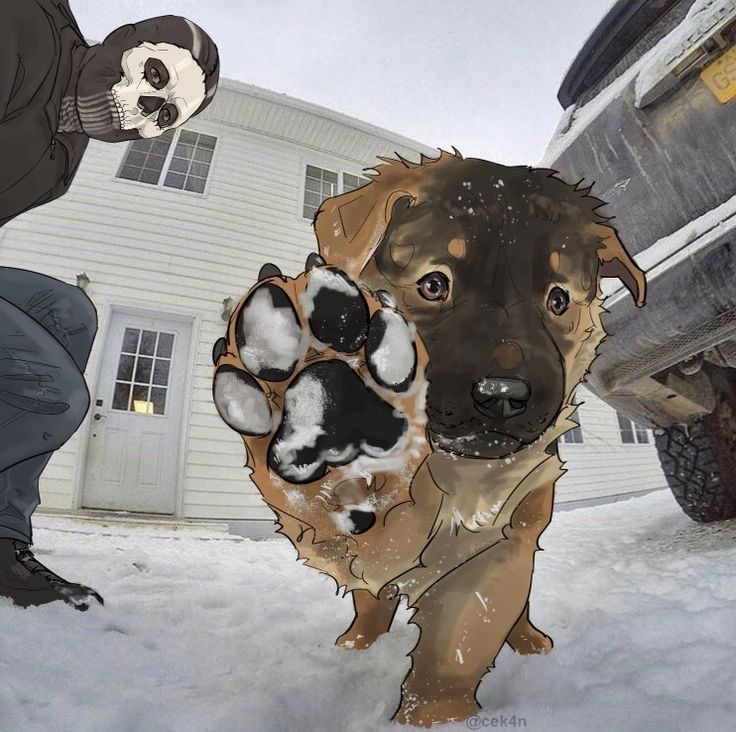 Puppy Paws | Simon and Riley 