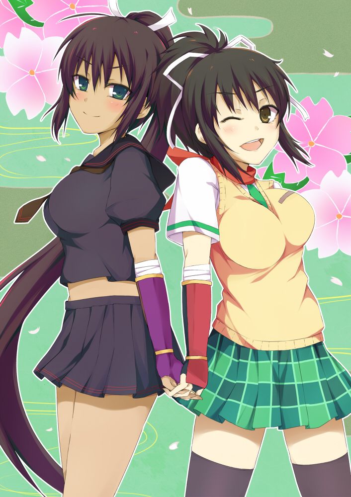 Asuka & Homura compete for your love! |SENRAN KAGURA|