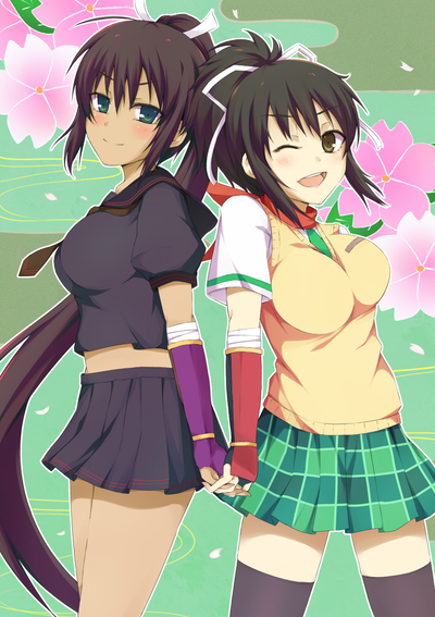 Asuka & Homura compete for your love! |SENRAN KAGURA|