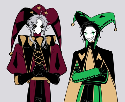 Pierrot & Harlequin // Poly Relationship ❣️