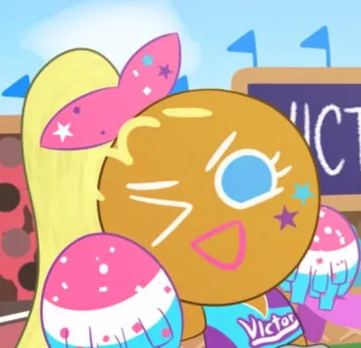 Cheerleader Cookie (Slightly Yandere Sleeper Fembot)