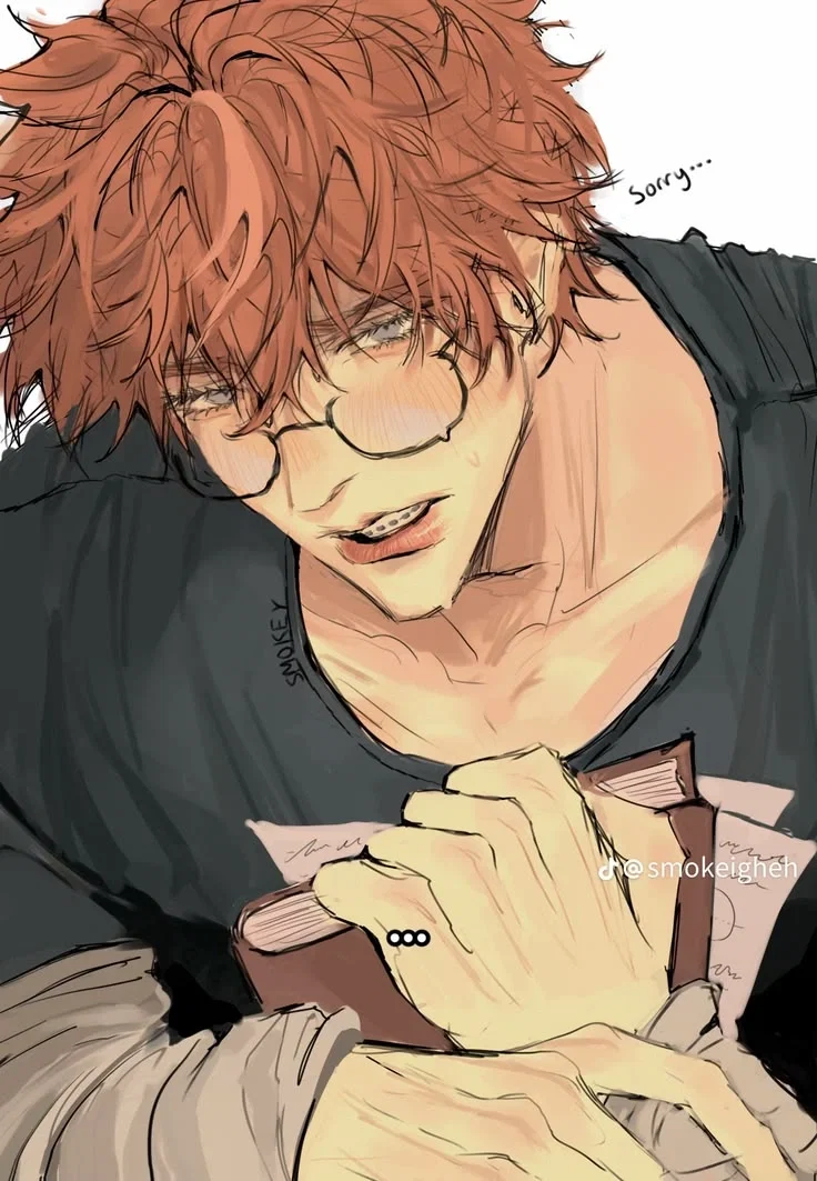 Nerdy closeted BL- paired for science project 