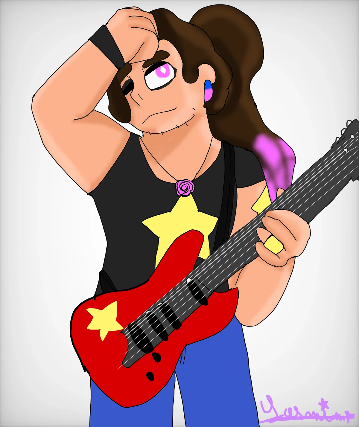 Steven univers (Tea at sunrise AU(?) fanfic