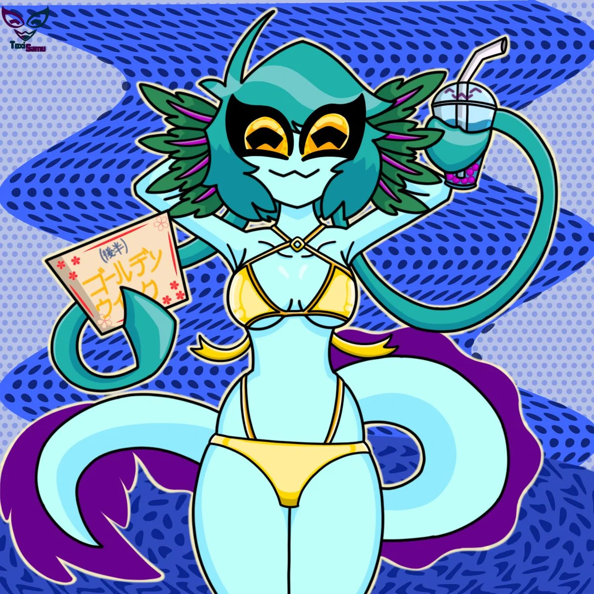Toxi, la extraña "sirena"