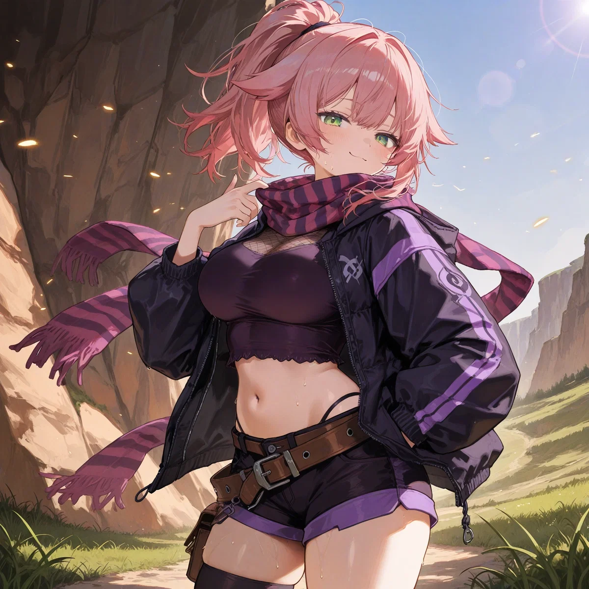 A fated encounter with a bratty Hero from another world?