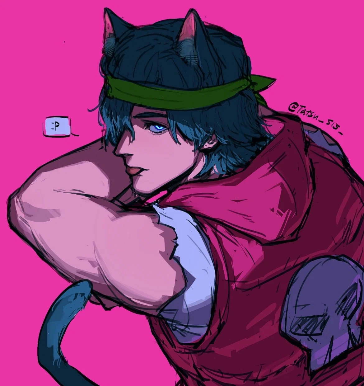 CatBoy Biker | Hotline Miami