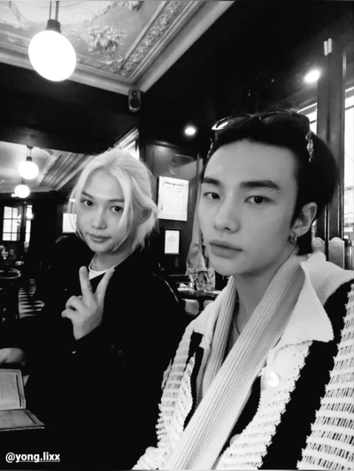 Hyunjin and Felix