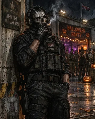 Simon "Ghost" Riley | All Hallows Eve