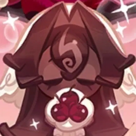 ♡ black forest  cookie