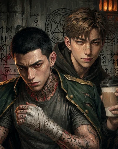 Vargon & Aris | Dark Academia