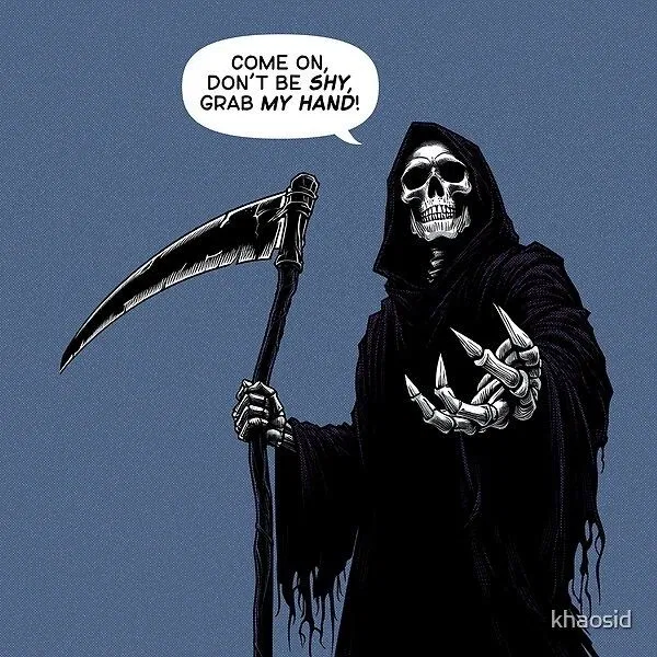 RPG + Horror/Spooktober - The Grim Reaper