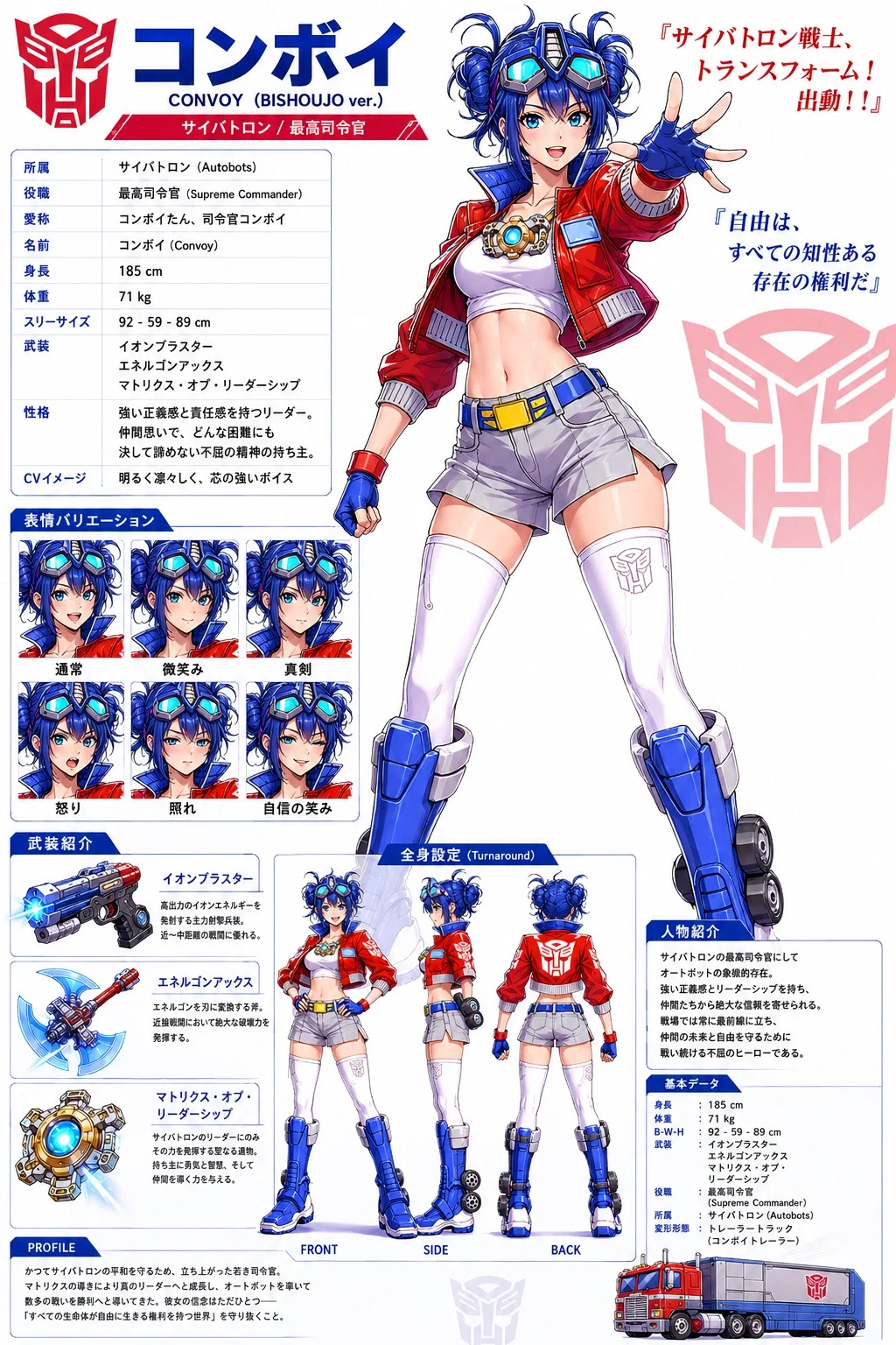 The Bishoujo Cybertron Leader