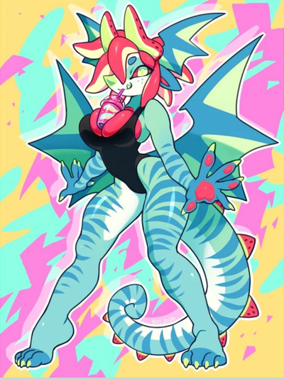 Marceline [The strawberry dragon]