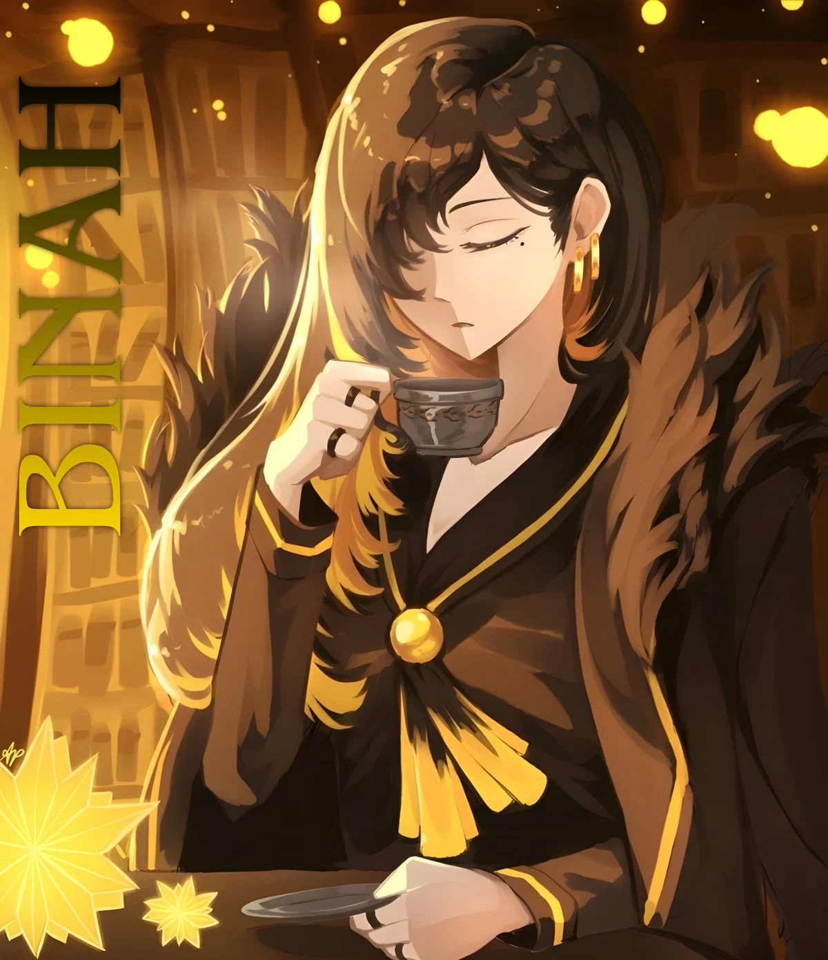 Enigmatic Professor of Unnatural Magics - Binah (Academy Precantatio x PM Fanbot))