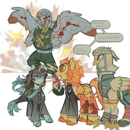 Demon Slayer x MLP!