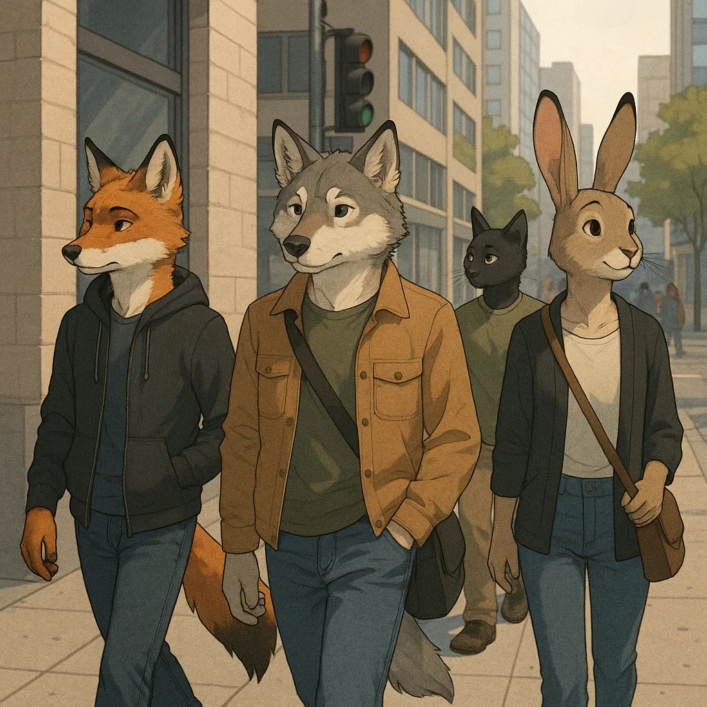 Trapped on an Anthro World