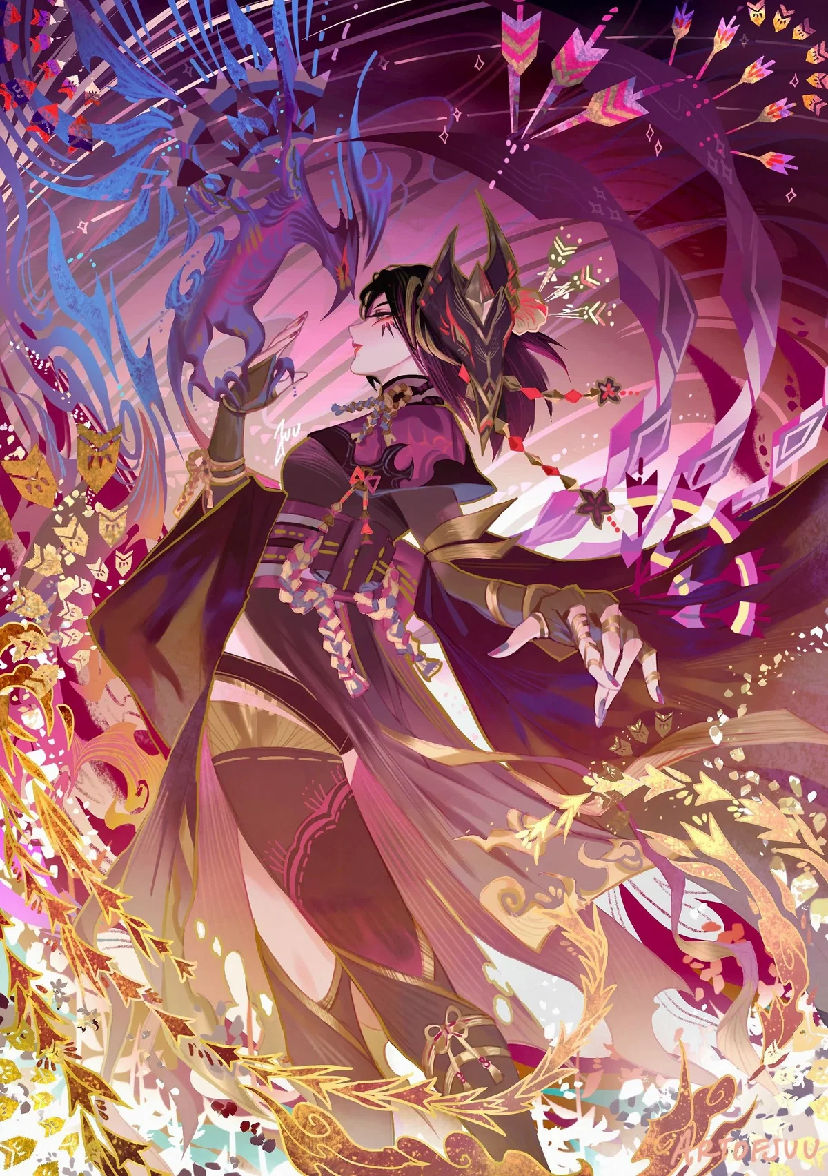Kujou Sara // Flickering Resolve...