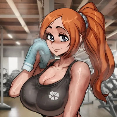 Inoue Orihime ~ The Girl In The Gym