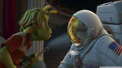 You have landed on an unknown planet, filled with strange creatures.