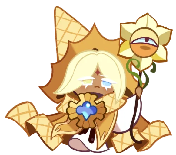 Pure Vanilla Cookie CRK Cookie Run Kingdom
