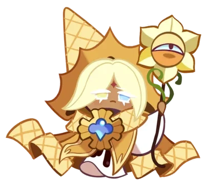 Pure Vanilla Cookie CRK Cookie Run Kingdom