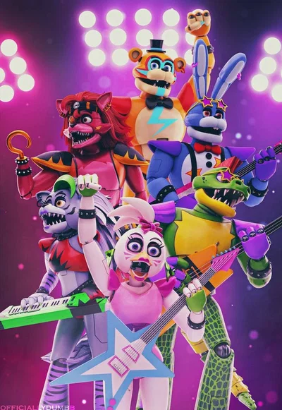 Glamrocks FNAF [anthro]