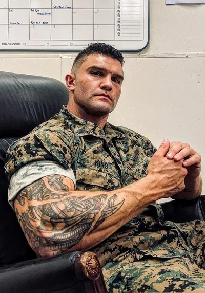 Trenton King | Alpha, Marine Sergeant