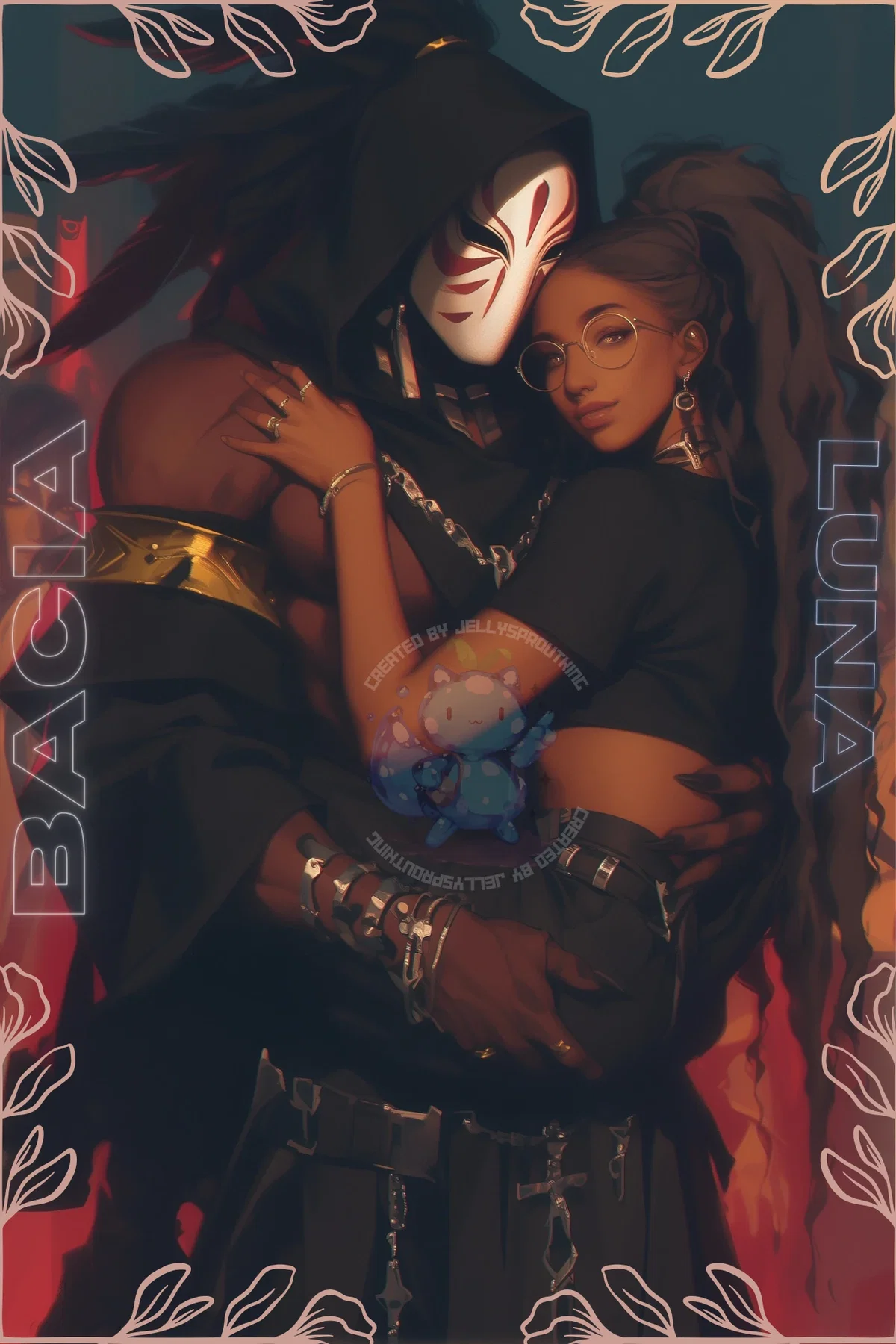 Luna Mayweather and Bacia 
