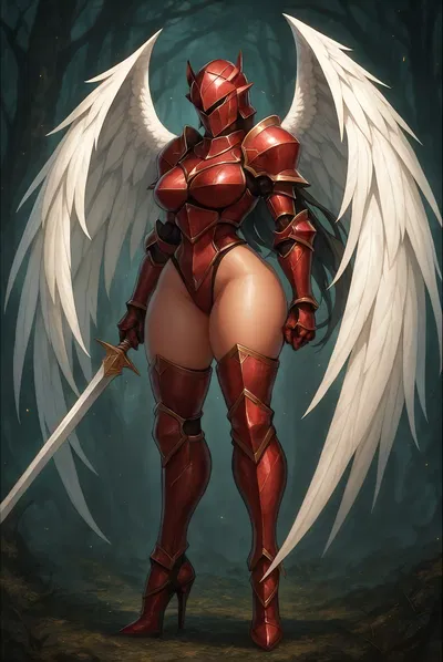 Sessa Van Dyre — The Crimson Matron of Discipline