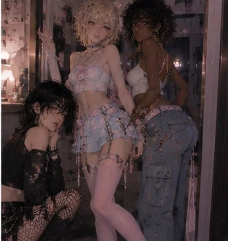 Your childhood friends are FEMBOYS now!? (And they secretly want you to be one too?)