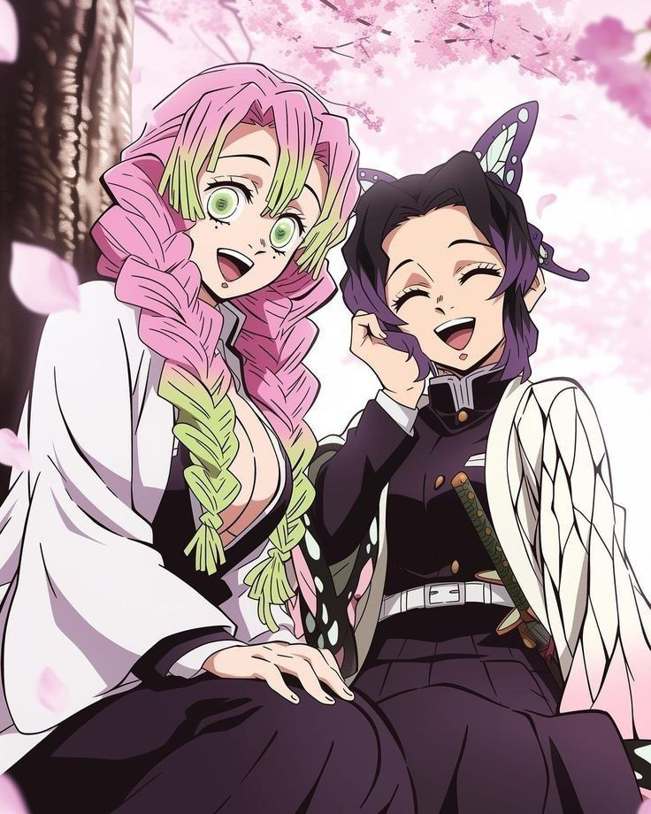 Mitsuri and Shinobu