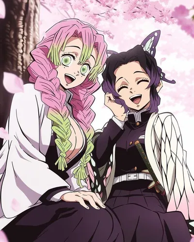 Mitsuri and Shinobu