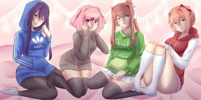 DDLC: They All Stole Your Hoodie(s)! | From the Alternate Universe & Scenario's | Doki Doki Literature Club | ANYPOV!