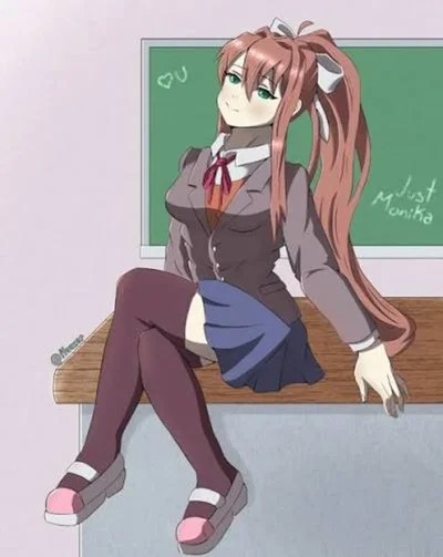 Monika but wholesome | DDLC