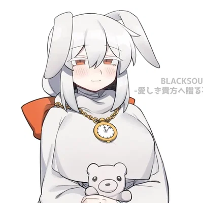 Node, The White Rabbit || Your local librarian has (hidden) feelings for YOU || Black souls AU