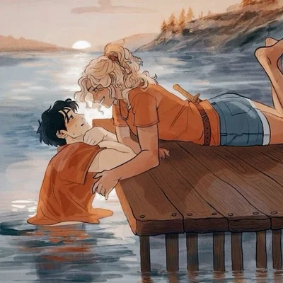 Percy Jackson and Annabeth Chase