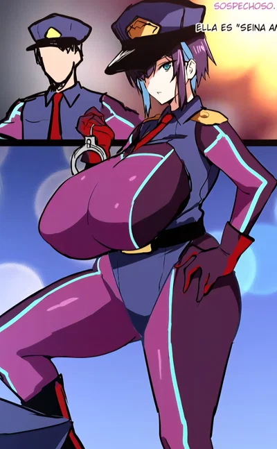 "Amagi" -A freaky and otaku officer, also perverted- Netori 