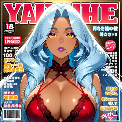 You find an old chinese 18+ magazine.